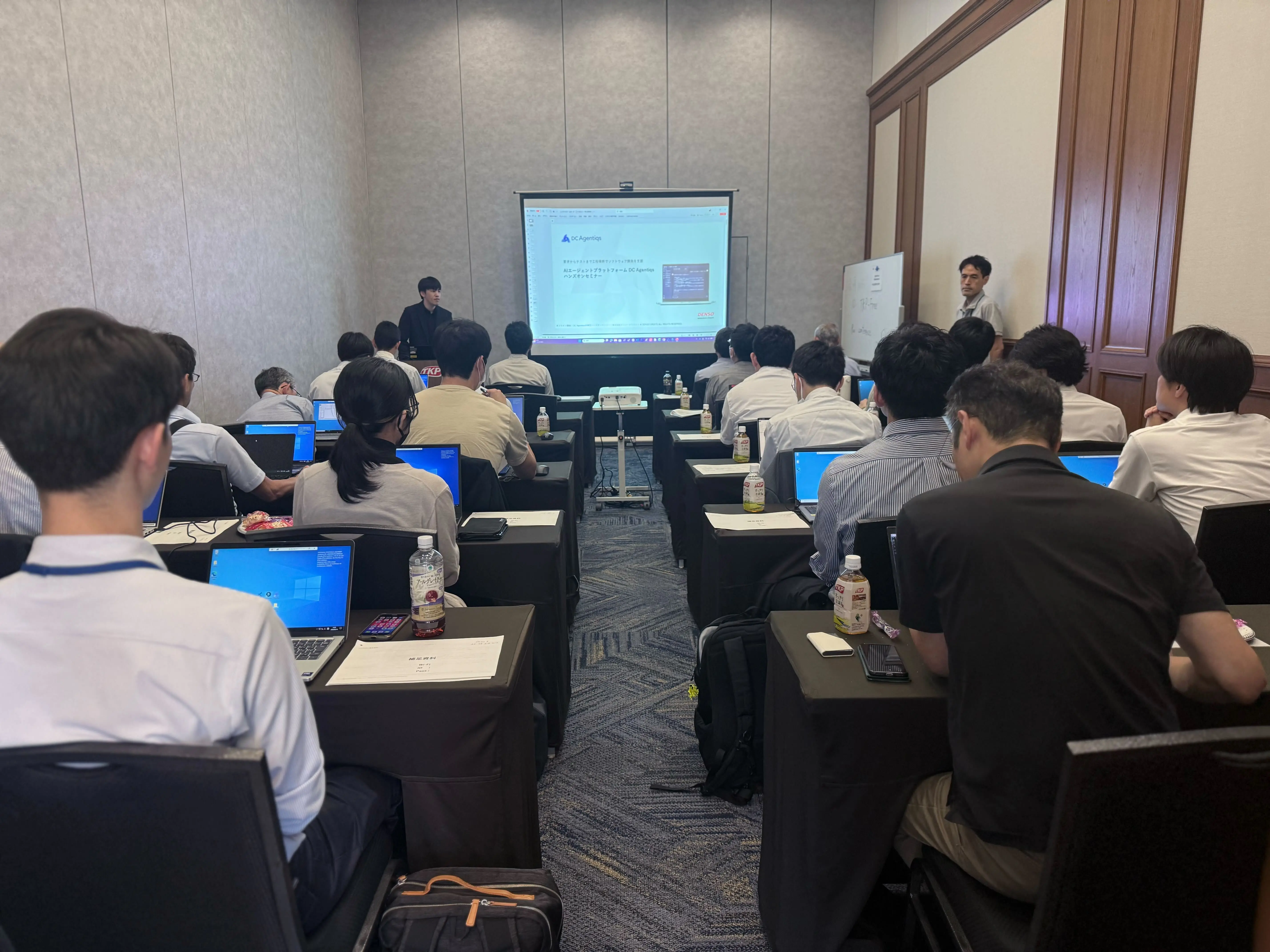 東京会場でのDC Agentiqsハンズオンセミナーの様子